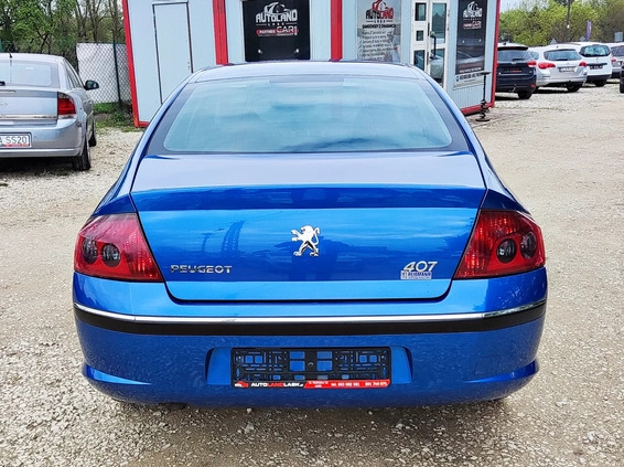 Peugeot 407 cena 11950 przebieg: 177000, rok produkcji 2004 z Wysokie Mazowieckie małe 466